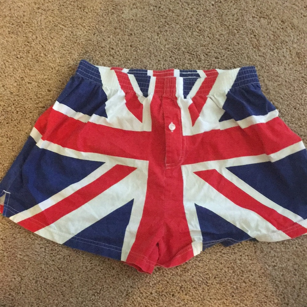 Union Jack British boxer shorts